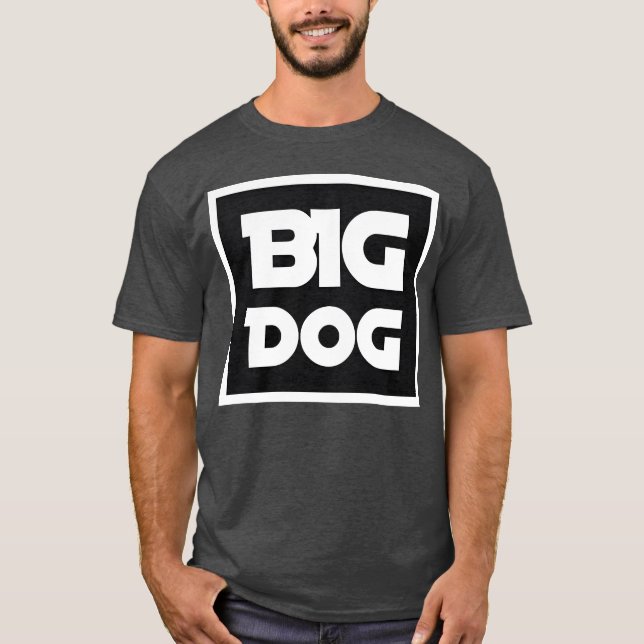 Big Dog retro boy T-Shirt (Front)