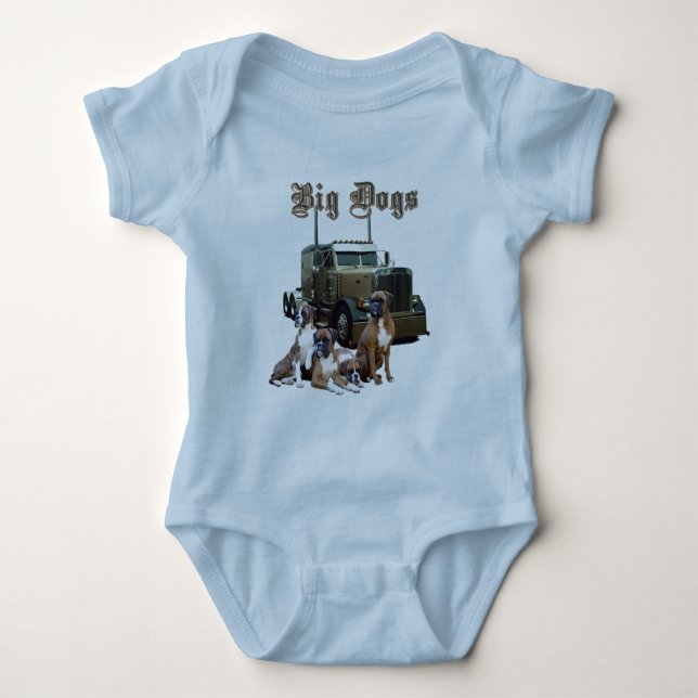 Big Dogs Baby Bodysuit (Front)