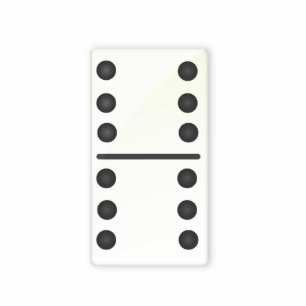 Big Domino Standing Photo Sculpture