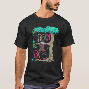 Big Dreams Cute Cartoon Dog Mom Kids Women s T-Shirt