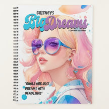 Big Dreams Cute Girly Magazine Style