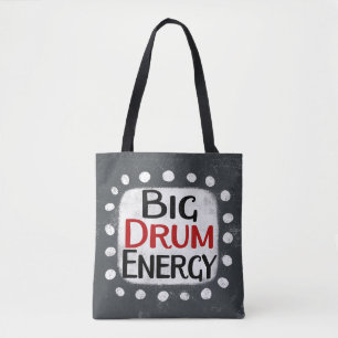 Big Drum Energy Tote Bag