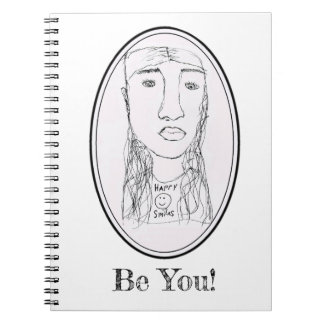 Big Ead Face (Summer Design) Notebook
