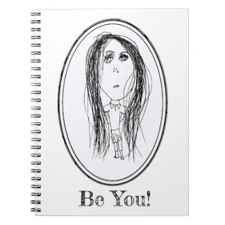 Big Ead Face (Tilly Design)  Notebook