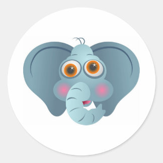 Big Ears Classic Round Sticker