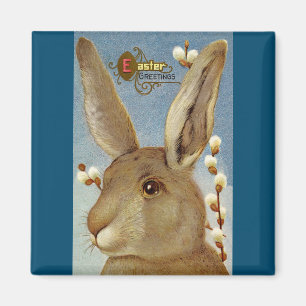 Big Ears Easter Bunny Magnet