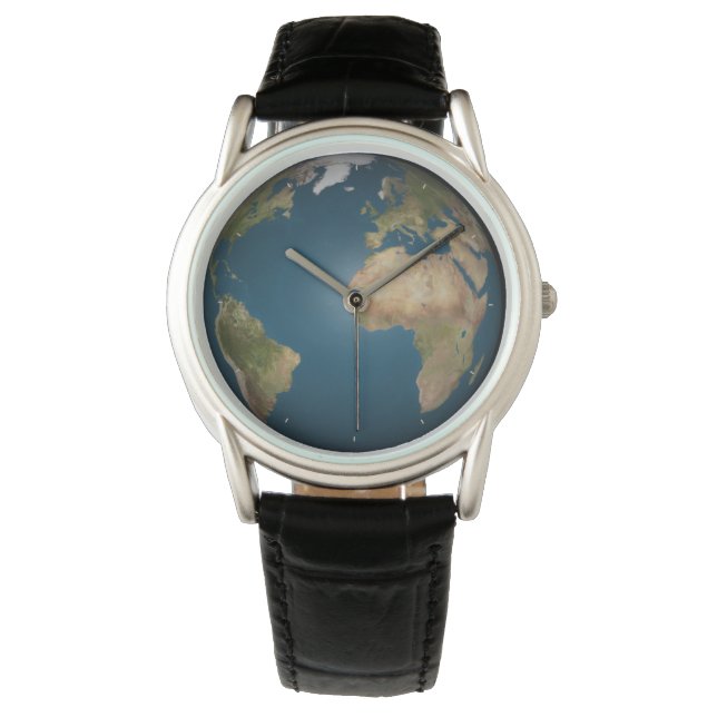 Big earth world globe watch (Front)
