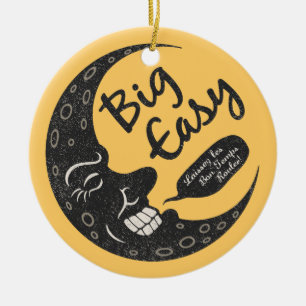 Big Easy Crescent Ceramic Tree Decoration
