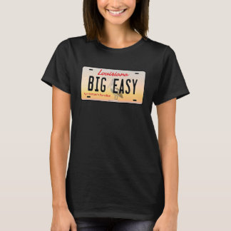 Big Easy Louisiana License Plate T-Shirt
