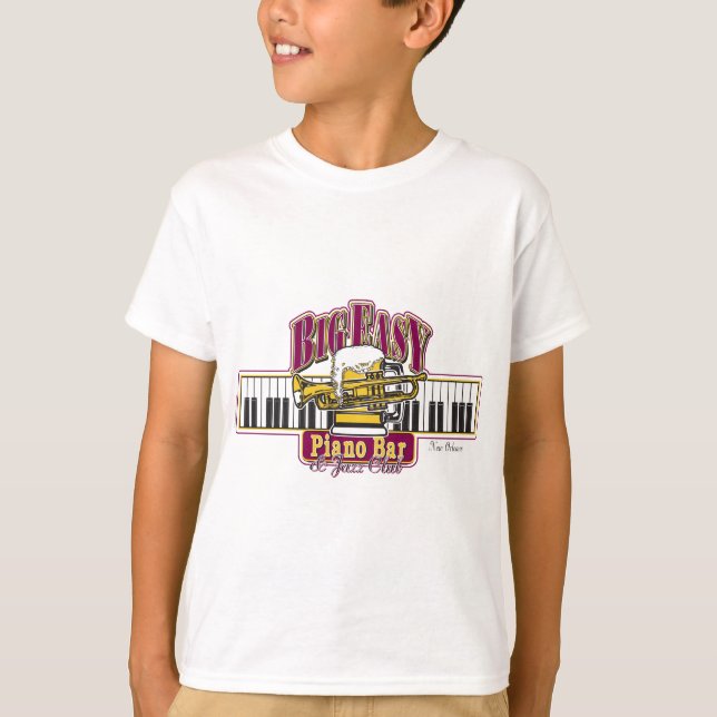 BIG-EASY-Piano-BAR- T-Shirt (Front)