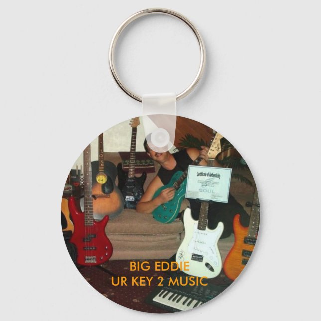BIG EDDIE UR KEY 2 MUSIC RING (Front)