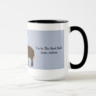 Big Elephant, Little Elephant Father's Day Mug