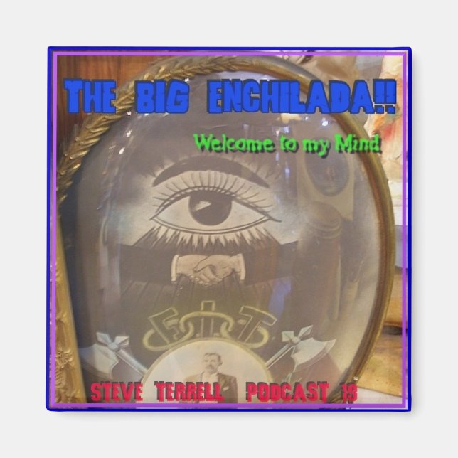 Big Enchilada Refrigerator Magnet (Front)