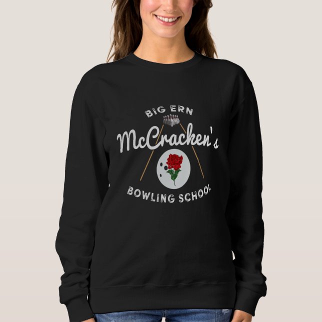Big Ern Mccracken's Bowling School Bowling Tee (Front)