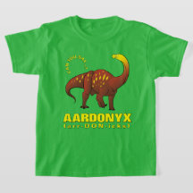 Big Extinct Names (#1): Aardonyx dinosaur kids
