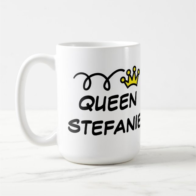 Big extra large king size coffee mug for queens (Left)