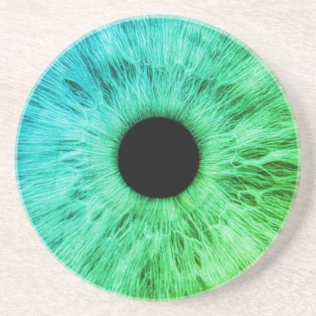 Big Eye Ball (Style: 3) Coaster (Front)