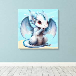 Big Eye Dragon Canvas Print