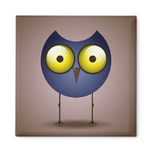 Big Eyed Blue Owl