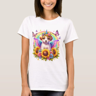Big-Eyed Cat in Love T-Shirt
