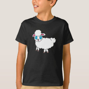 Big Eyed Sheep Kid Shirt