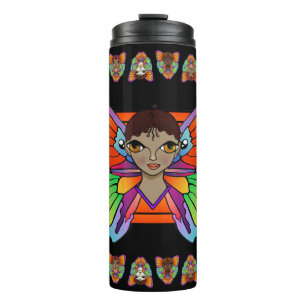 Big Eyes & Butterfly Wings Thermal Tumbler