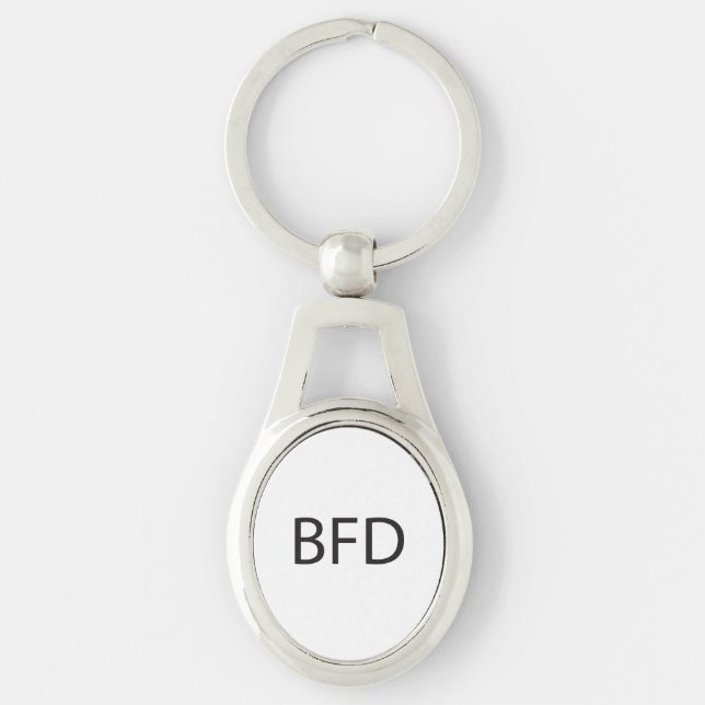 big f deal.ai key ring (Front)