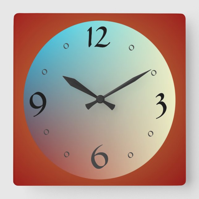 Big Face with Large Numbers> Kitchen Clocks (Front)