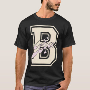 Big Fam Retro Varsity Letter Rush Day T-Shirt