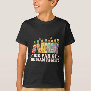 Big Fan Human Rights Equality Illustration T-Shirt