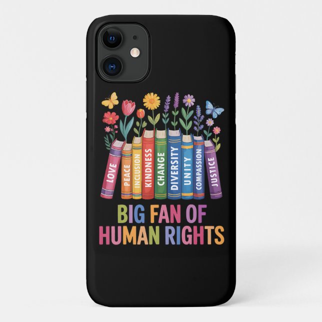 Big Fan Of Human Rights  Case-Mate iPhone Case (Back)
