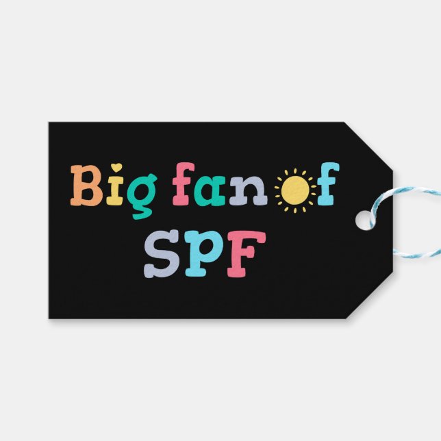 Big fan of SPF Gift Tags (Front (Horizontal))