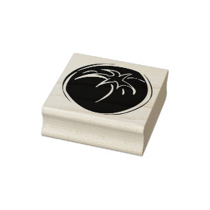 Big Fat Juicy Tomato - Modern Kitchen - Tomatoe Rubber Stamp