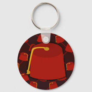 Big Fez Little Fez Key Ring