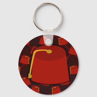Big Fez Little Fez Key Ring