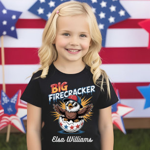 Big Firecracker 4th of July Matching Family T-Shirt