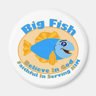 Big Fish Believe in God Magnet