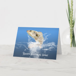 Big Fish birthday Card