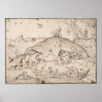 Big Fish Eat Little Fish by Pieter Bruegel