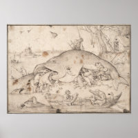 Big Fish Eat Little Fish by Pieter Bruegel