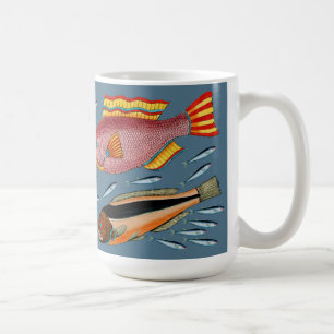 Big Fish Eat the Little Fish Coffee Mug