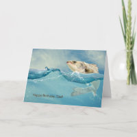 big fish in water for dad's birthday