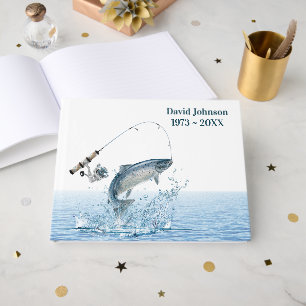 Big Fish In Water For Memorial Service Guest Book