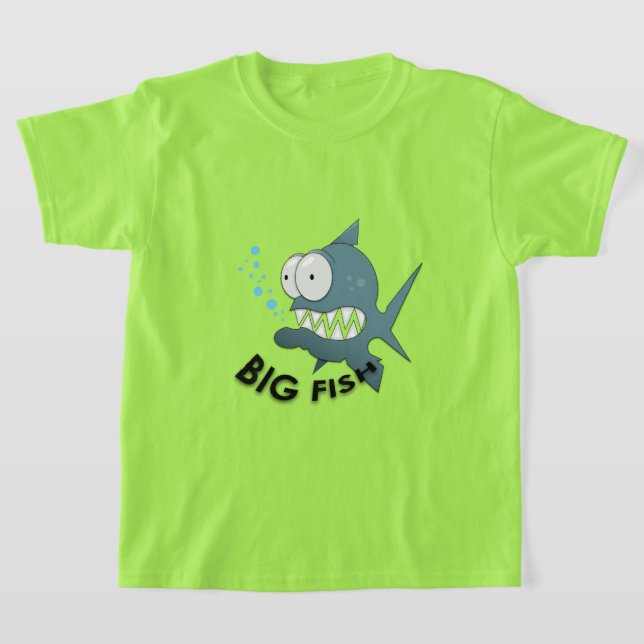 Big Fish - Kids' Basic T-Shirt (Laydown)