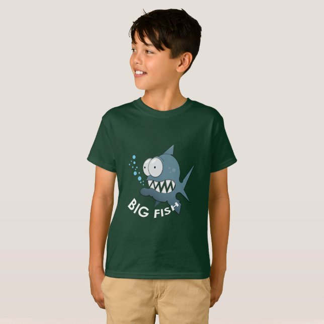 Big Fish - Kids' Basic T-Shirt (Front Full)