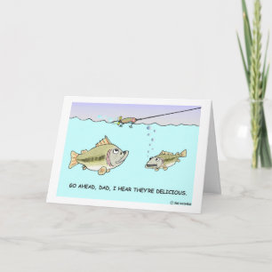 BIG FISH - LITTLE FISH  card