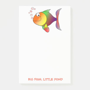 BIG FISH, LITTLE POND - Note Pad