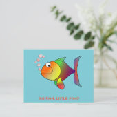 BIG FISH, LITTLE POND - Post Card (Standing Front)