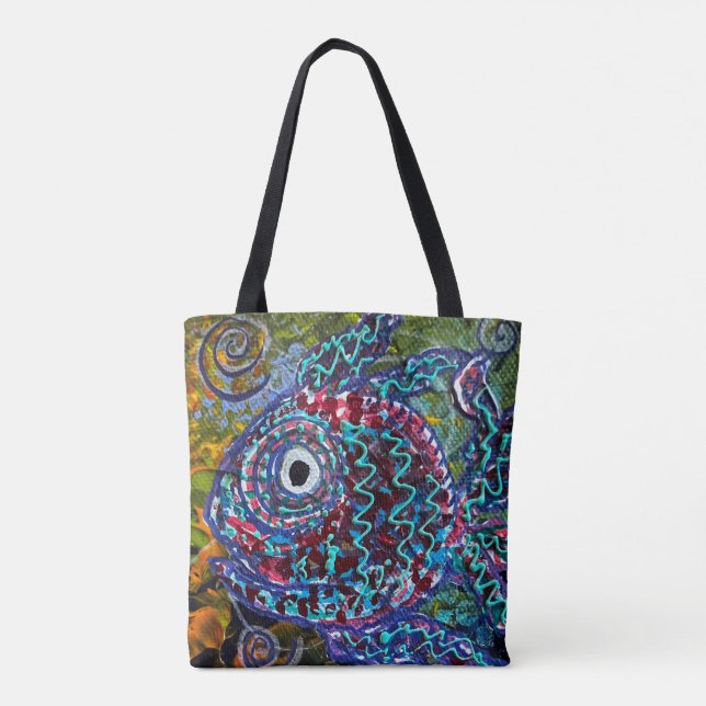 Big Fish Tote Bag (Back)