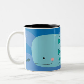 Big fish! Two-Tone coffee mug
